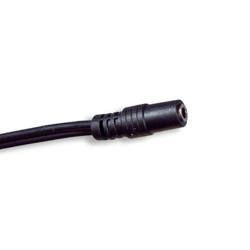 Cablelera 3.5mm Stereo F/M X2, 6ft Audio Cable, Black (ZCUUFMFM-06)
