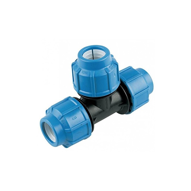 FloPlast MDPE Equal Tee 25mm