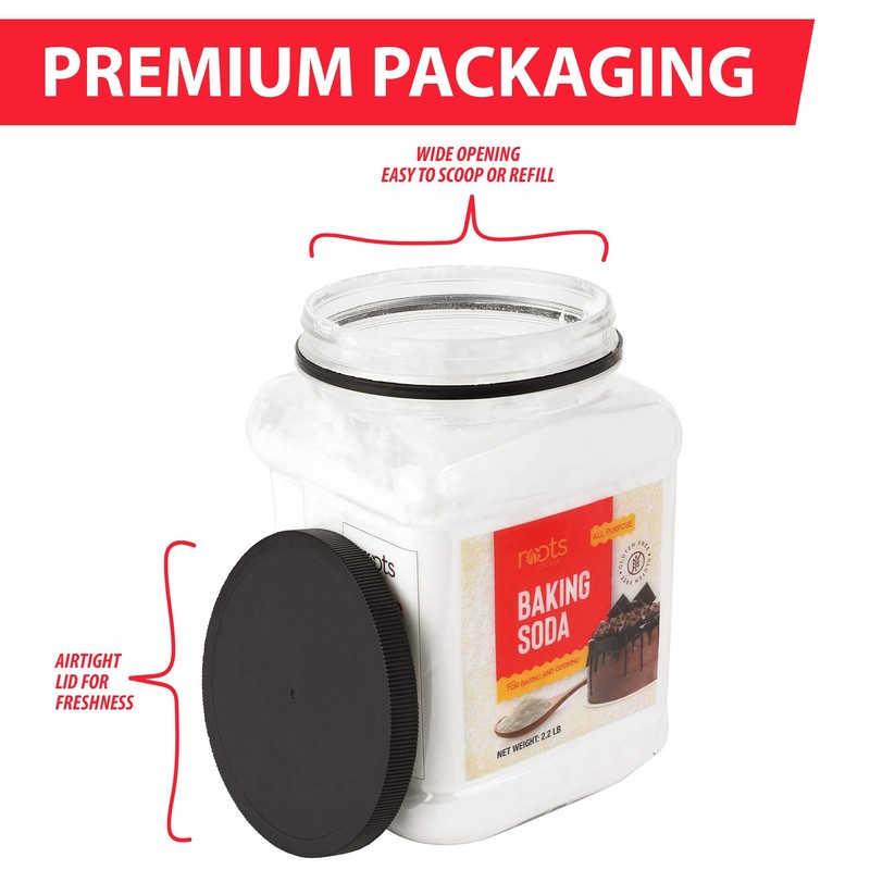 Roots Circle Baking Soda Bulk | 1 x 35.2oz Large