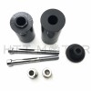 HONGK Carbon Frame Sliders Crash Protector For 2003-2004 Kawasaki ZX6R