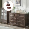 Plastic Drawer Slides Guides Stopper Brown Slides Track Replacement Parts