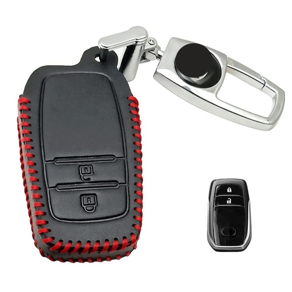 Toyota Smart Key Case, Key Cover, Leather, Leather, Designed for