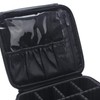 Makeup Handbags Removable Compartments Large Capacity Zipper Closure Cosmetic Storage