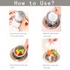 Vlwltl 200 PCS Disposable Kitchen Sink Drain Strainer Mesh Bag
