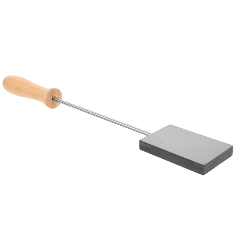 TEHAUX 2pcs Graphite Glass Blowing Mold Ingot Casting Versatile Casting