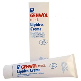 6 x Gehwol med Lipidro Cream 6 x 125 ml Foot Care Foot Cream with Urea