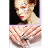 1440PCS 2.9mm Rhinestones, Flat Back Non-Stick Rhinestone Crystal Diamantes, Crystal