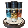 Back 40 Salts mesquite smoked salt for cooking with steak,