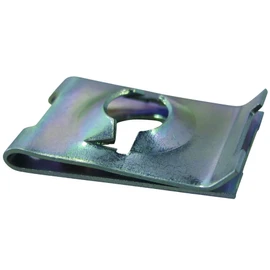 DAIDOHANT 10184710 UNIQLO Speed Nut U-Shape [Iron] (Standard) M4 x Width A 12.7 x Height B 20mm (Quantity: 6 pieces)