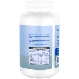 NATURAGEL Citrato de Magnesio con Omega 3  Cápsulas con Sello Hermético de 1000mg  Suplemento Mineral Esencial de Alta Biodisponiblidad (160 Cápsulas)