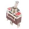 Toggle Switch, 5 Pieces On-Off-On Toggle Switch, 3 Position 3