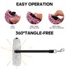 Sparkling Retractable Dog Leash,Rhinestone Pet Walking Leash for Small Dog