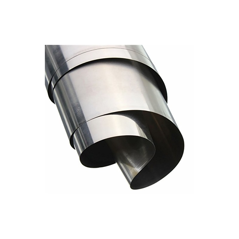 HonFitat Silver Stainless Steel Sheet 0.1 x 100 x 1000