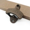 2PCS Cast Iron Wall Mounted Bottle Opener Vintage Rustic with