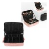 Estuche De Maquillaje De Viaje Profesional Con Divisores