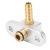Fuel Rail Adapter Fuel Pressure Regulator Fitting Replacement Fit for