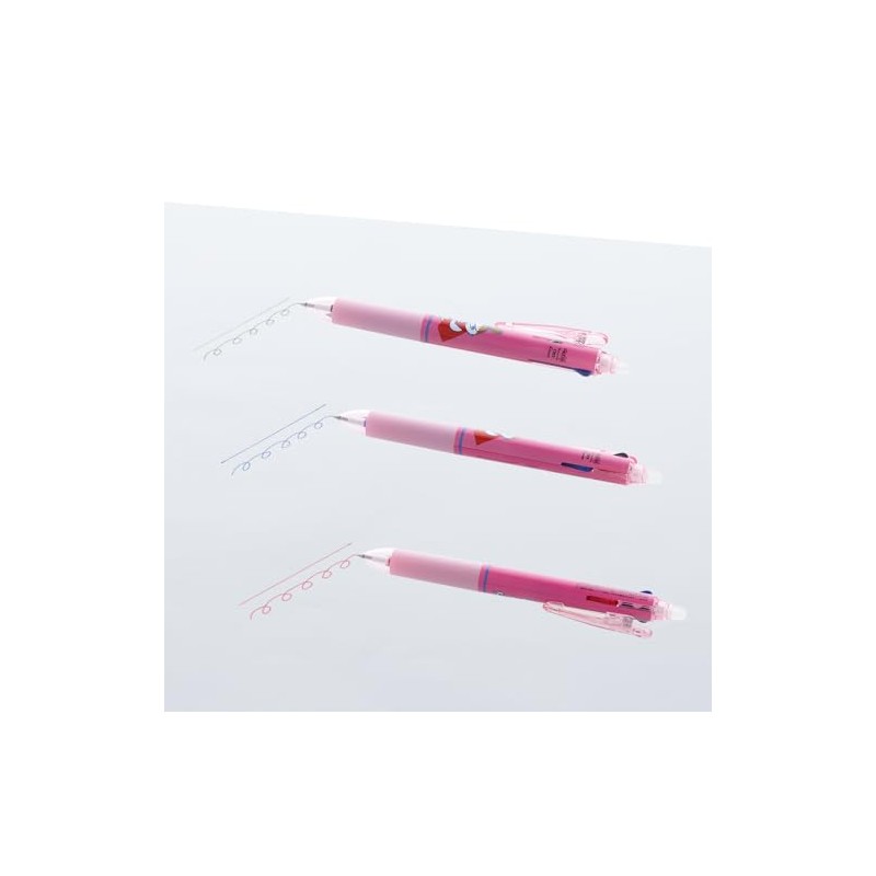 Sunstar Stationery S4656296 Moomin Multicolor Pen, Frixion, 3 Slim, 24