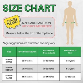 EcoAble Nighttime Cloth Diaper Set for Big Kids, Age 6–16 | Special Needs Protective Briefs for Incontinence & Bedwetting (Bang Boom Comic, Junior 2)