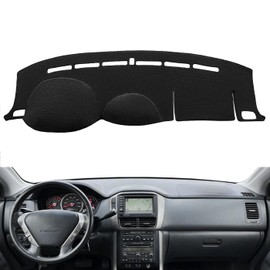 Fcovergurus Dash Cover Mat Custom Fit for Honda Pilot 2003-2008, Dashboard Cover Cap Pad Carpet Protector F204 (Black)