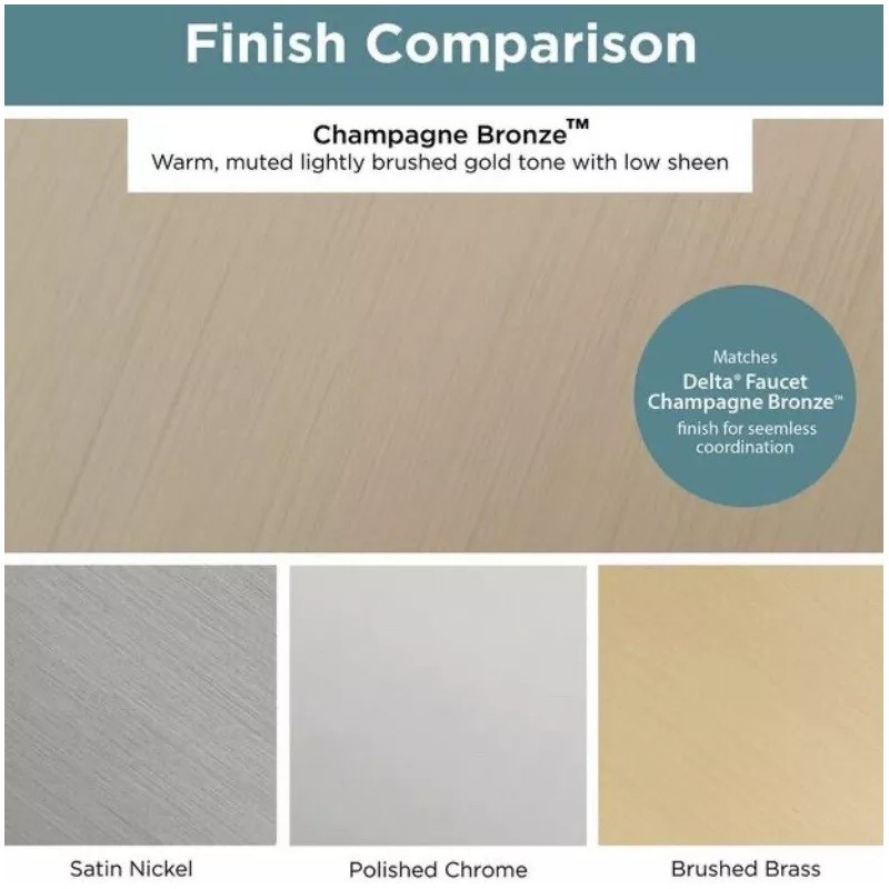 Liberty P29530C-CZ 1-1/4" Mandara Cabinet Drawer Knob Champagne Bronze