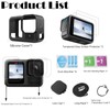 Accessories Compatible with GoPro Hero 13 Black,Silicone Case for GoPro
