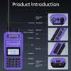 BAOFENG P15UV USB-C 8W Walkie Talkie for Adult Dual Band