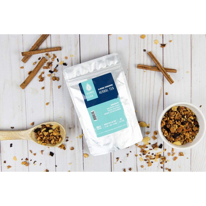 ELEVATE TEA Apple Cinnamon Tea - Loose Leaf Herbal Tea,