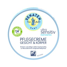 Penaten Ultra Sensitive Care Cream - Face and Body | Baby Care for Delicate and Sensitive Baby Skin | 1 x 100 ml