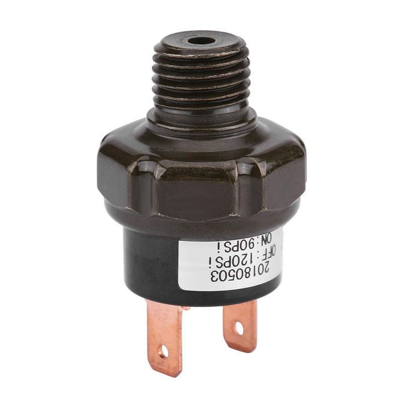 Qiilu Auto Car Air Compressor Switch Universal 1/4" NPT Air