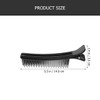 Housoutil Professional Hair Clips, 2PCS Sectioning Grip Clip with Comb,
