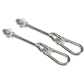 Little Duck Bear Swing Hooks 160 mm 'Through' (Pair) M12 To Hang Swing Accessories From.