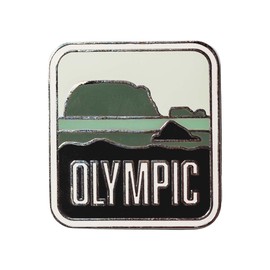 Vagabond Heart Co Olympic National Park Enamel Pin