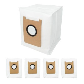 GZKEFEIS 5-Pack Dust Bags Compatible with eufy 3-in-1 E20 Robot Vacuum - 3L Large Capacity Replacement Parts, Durable Dust Filter for Long-Lasting Home Cleaning
