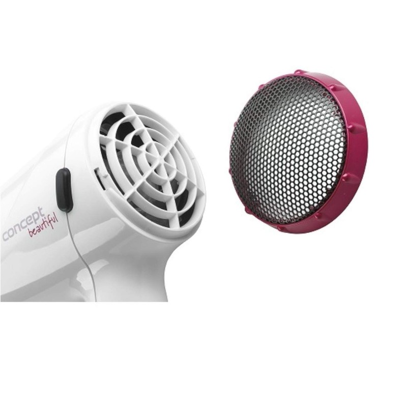Concept Beautiful VV5740 Hairdryer 1500W with Folding Handle, pink