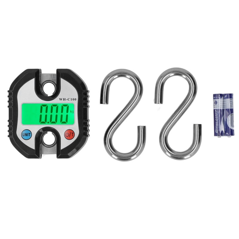 Hanging Scale LCD Digital Display 150KG Range Weighing Tool for