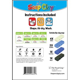 THE PENCIL GRIP Soap Clay Kit-Sea Creatures, Assorted
