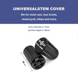 STEEL HAWK Tire Air Valve Caps – Precision CNC Machined Stainless Steel, Extended Knurled Design | Rust, Air Leak & Dust Proof Metal with O-Rubber Seal - Ideal for Vehicles - 4 Pack-PVD Rose Gold