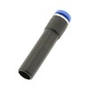 IQS Straight Connector Reduction of 12mm Plug Nipple x 8mm