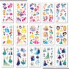 60 Sheets Cute Temporary Tattoo fake tattoos markers for Kids