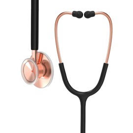 Clairre Single Head Stethoscope for Doctors/Nurses/Nursing School Students, Medical and Home Use with Accessories Name Tag, FSA HSA Eligible (Burgundy Tube, Without EVA Case)
