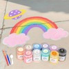 ZHBWOW Washable Chalk Paint Kit - 10 Colors Non-Toxic Powder​​
