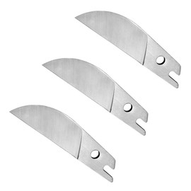 TorSor 3 Pack Multi Angle Miter Shear Cutter Blade Replacement Universal Trunking Shears Sharp Blades For Angle Scissor Angular Cutting Moulding Trim Wood Molding Crafting Quarter Round Hand Tool