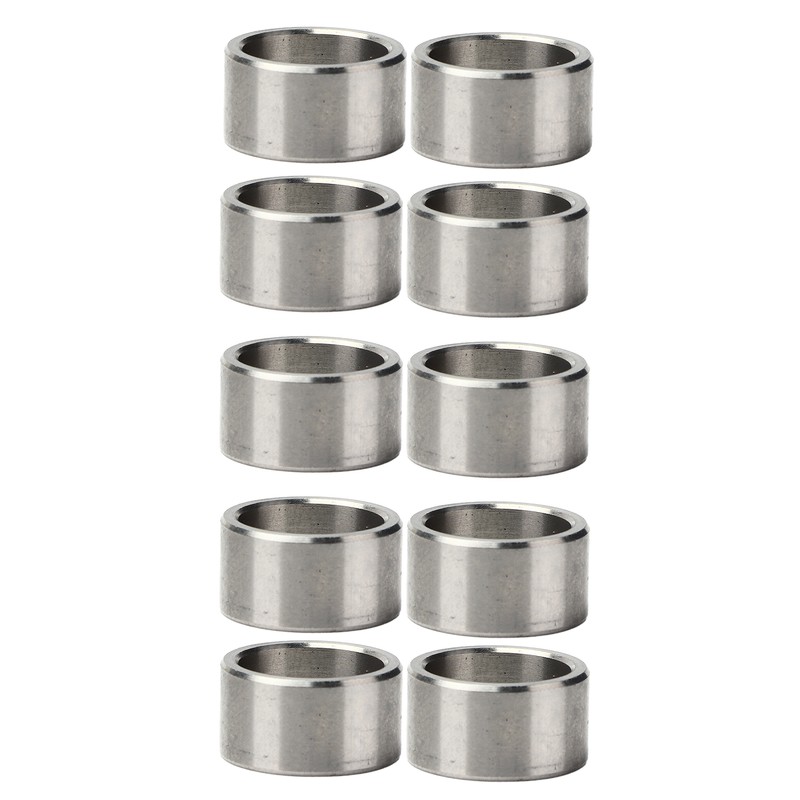 10Pcs Washer Spacer 15mm OD 12mm ID Stainless Steel Hardware