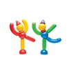 Stick-O Basic 30-Piece Magnetic Building Blocks Toy, Funky, Chunky, Grippy