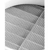 QWORK Air Vent ABS Louver Grille Cover, 2 Pack 4"