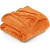 Utopia Bedding Utopia Bedding Fleece Blanket Queen Size Burnt Orange