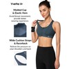 Yvette Zip Front Sports Bra - High Impact Sports Bras