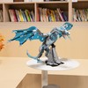 Lodikisbay Blue Ice Dragon Building Set
