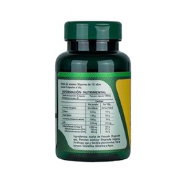 Omega 3 Gold de Alta Potencia, EPA 720  DHA 480 de Herbalia Lab, Pureza y Calidad Superior  90 Cpsulas                                                