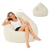 BUERPINKING Pouf per bambini adulti, per pouf senza imbottitura, XXL